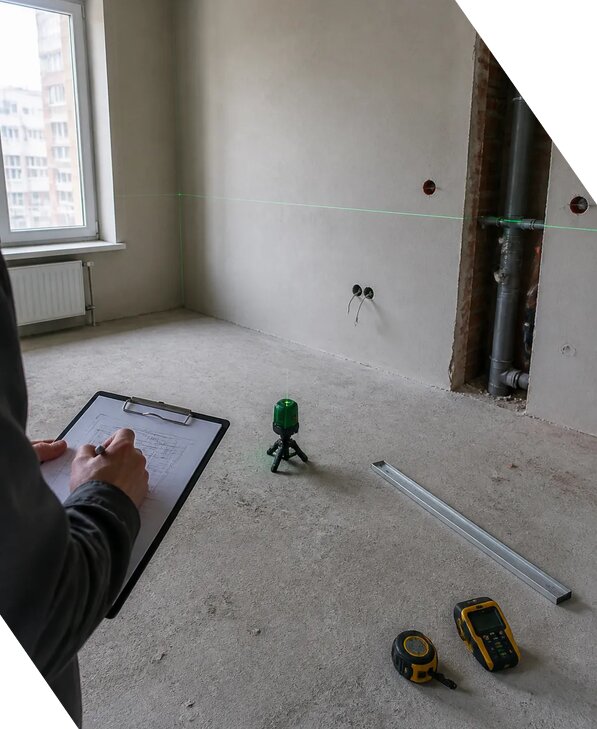 Приемка квартиры с предчистовой отделкой и экспертизой в Брянске