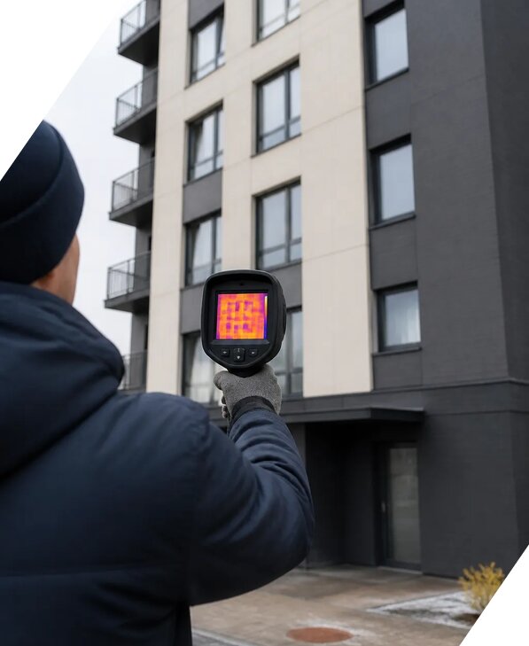 Тепловизионное обследование зданий в Брянске от 5376 р. | ЭкспертизаРоссия