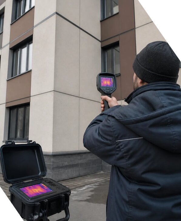 Тепловизионное обследование зданий и сооружений в Брянске